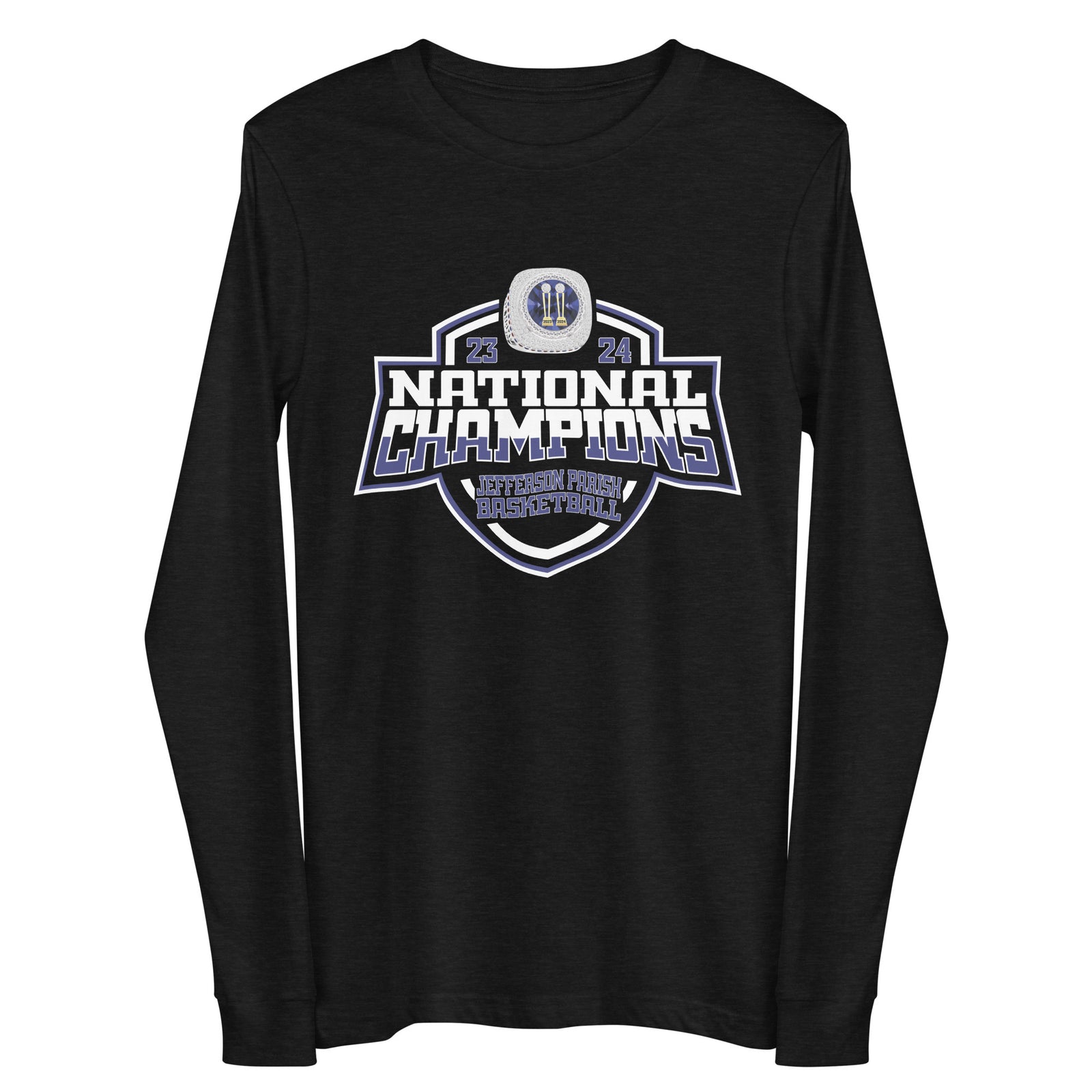 Jefferson Parish Basketball -Men's 2024 Unisex Long Sleeve Tee