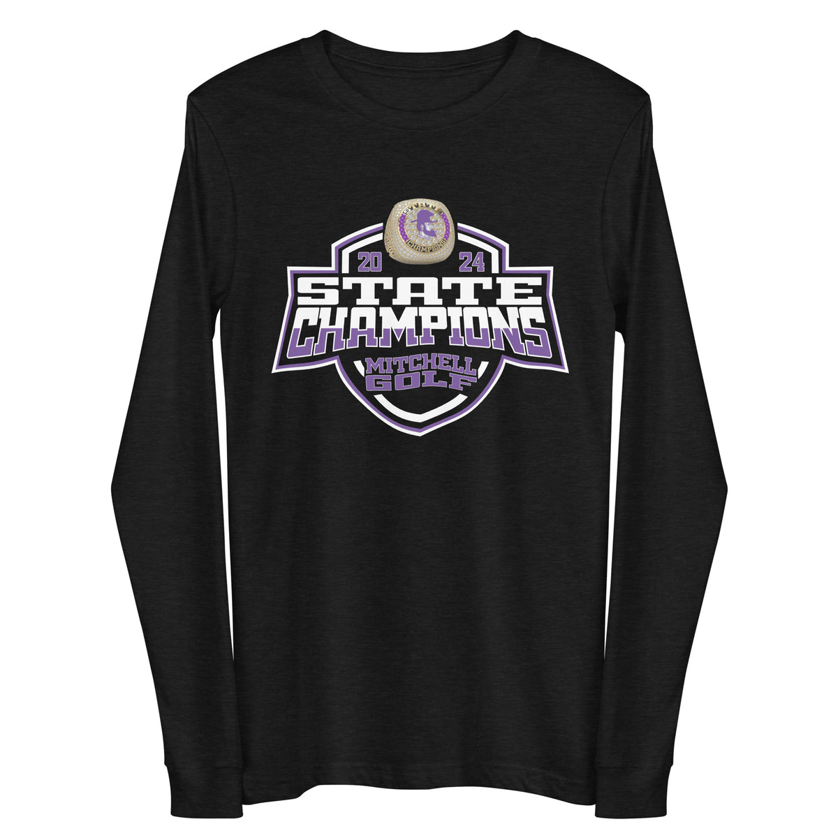 Mitchell High School Golf -Men's 2024 Unisex Long Sleeve Tee