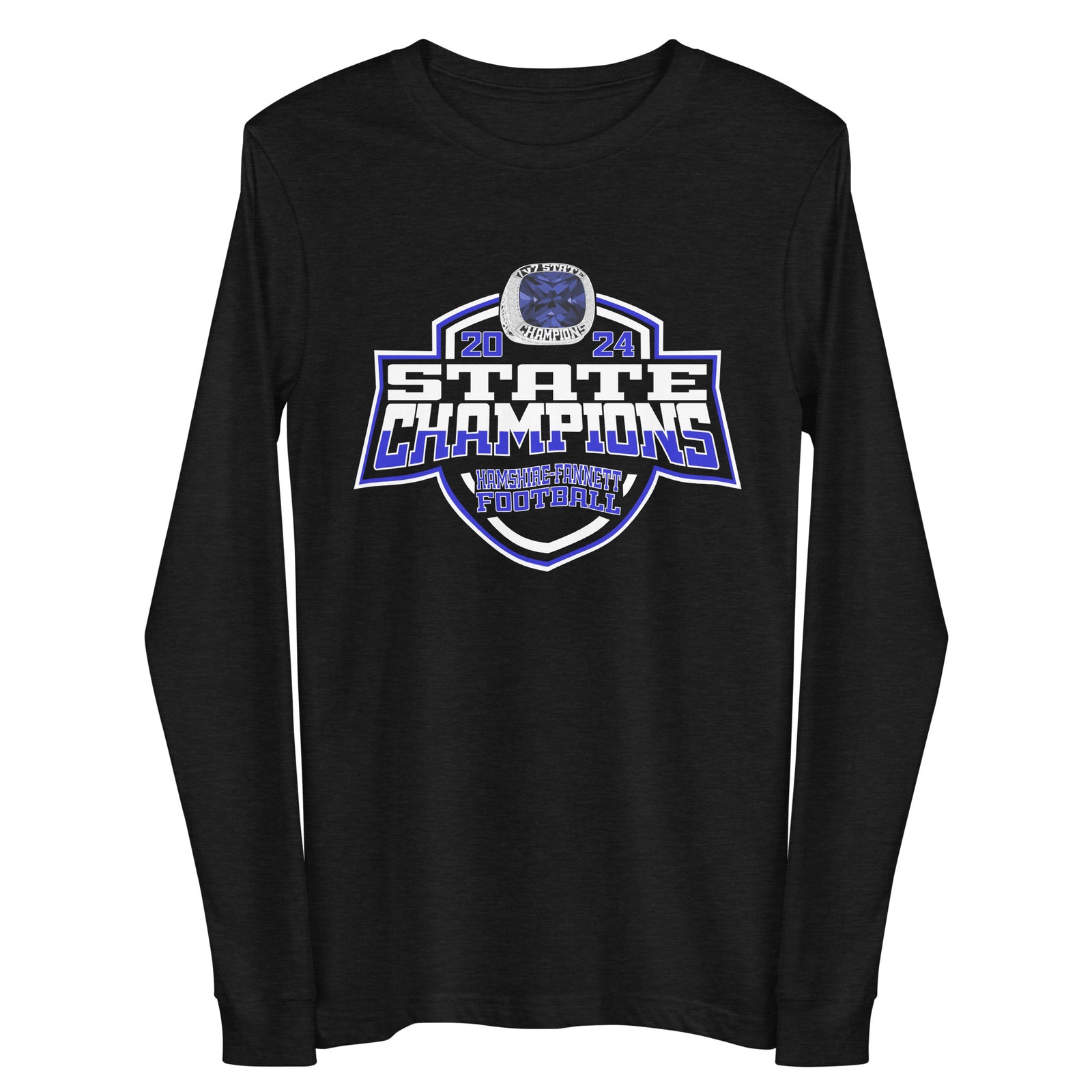 Hamshire-Fannett High School Football 2024 Unisex Long Sleeve Tee