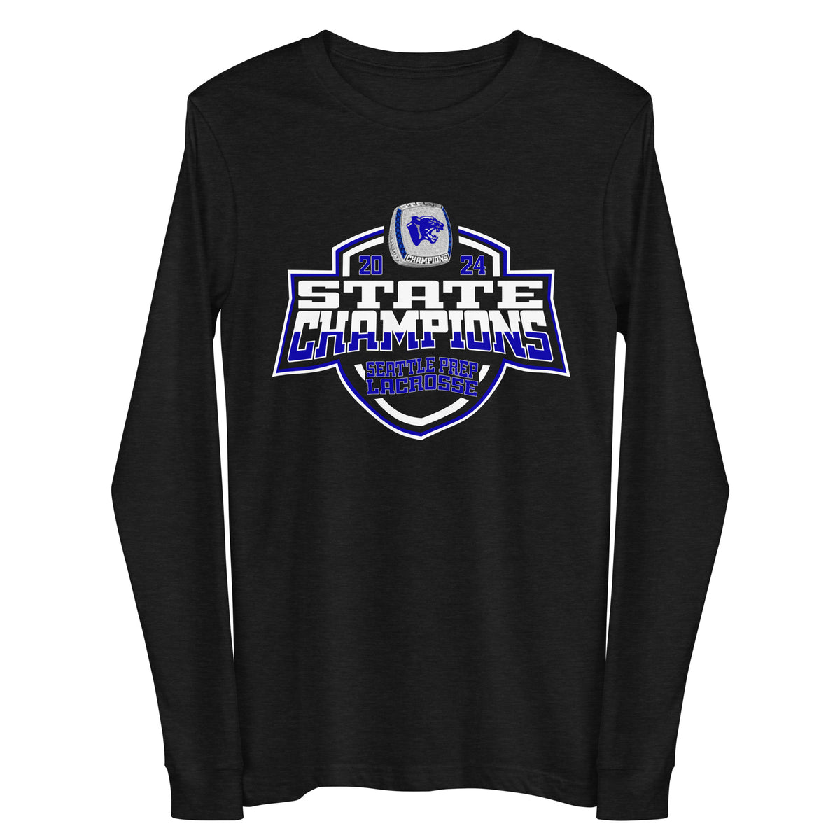 Seattle Preparatory School Lacrosse -Men's 2024 Unisex Long Sleeve Tee
