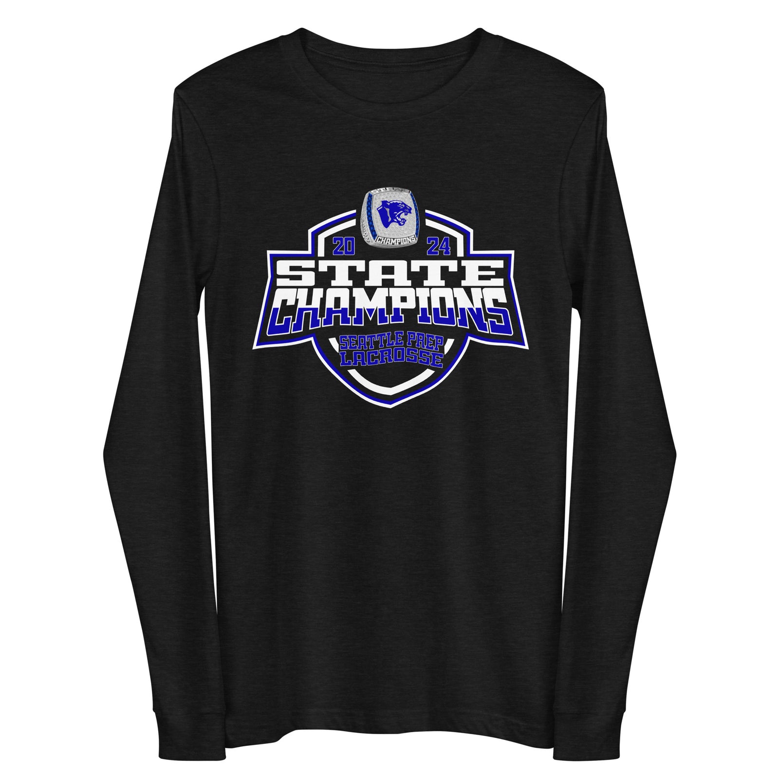 Seattle Preparatory School Lacrosse -Men's 2024 Unisex Long Sleeve Tee