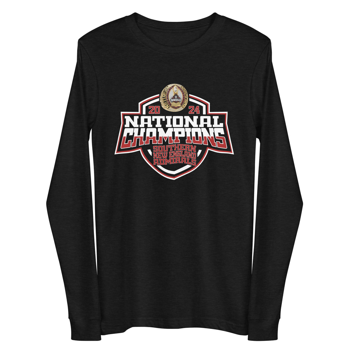 Southern New England Admirals Football 2023 Unisex Long Sleeve Tee
