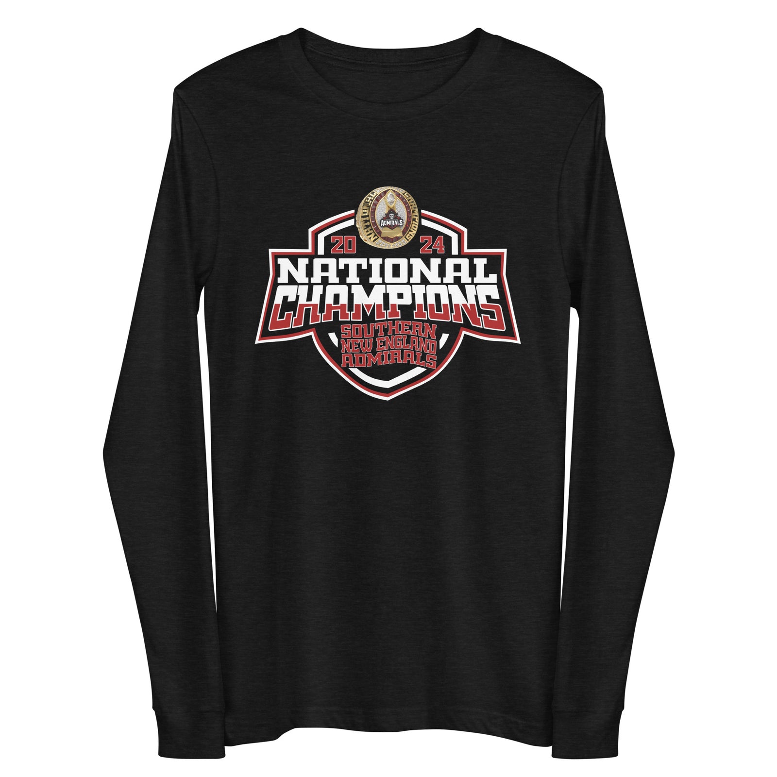 Southern New England Admirals Football 2023 Unisex Long Sleeve Tee