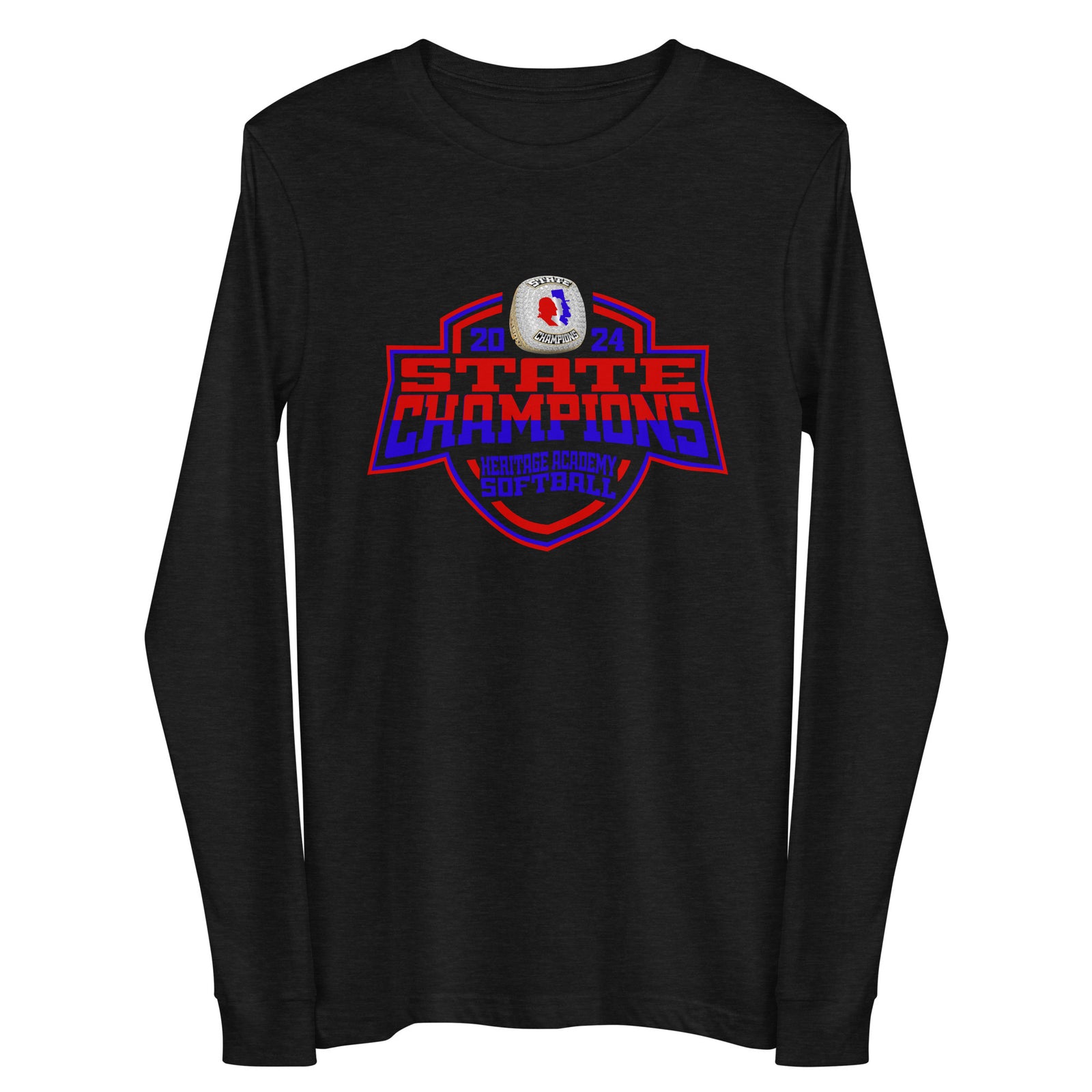 Heritage Academy High School-Maricopa Campus Softball - Women's 2024 Unisex Long Sleeve Tee
