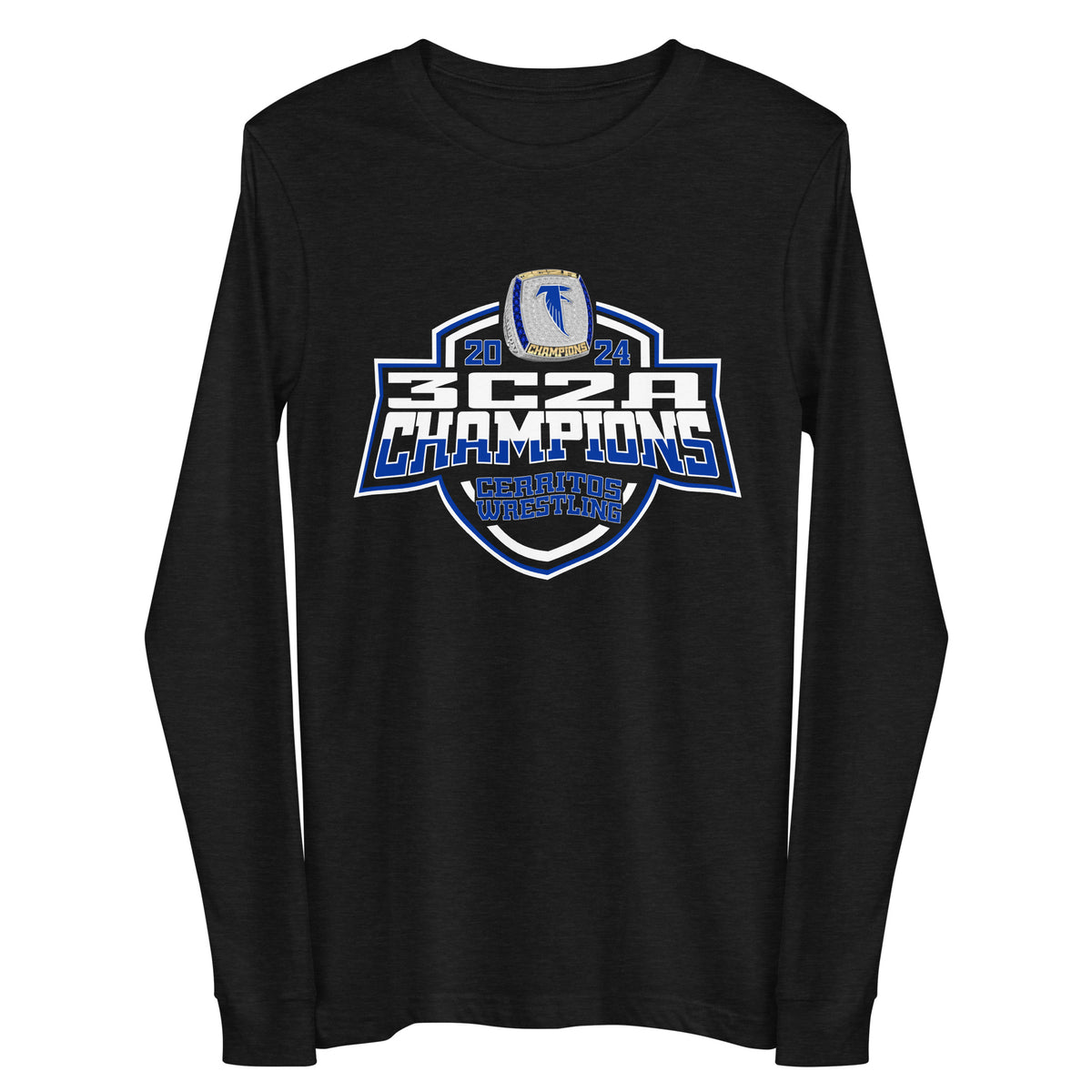 Cerritos Community College Wrestling - Women's 2024 Unisex Long Sleeve Tee