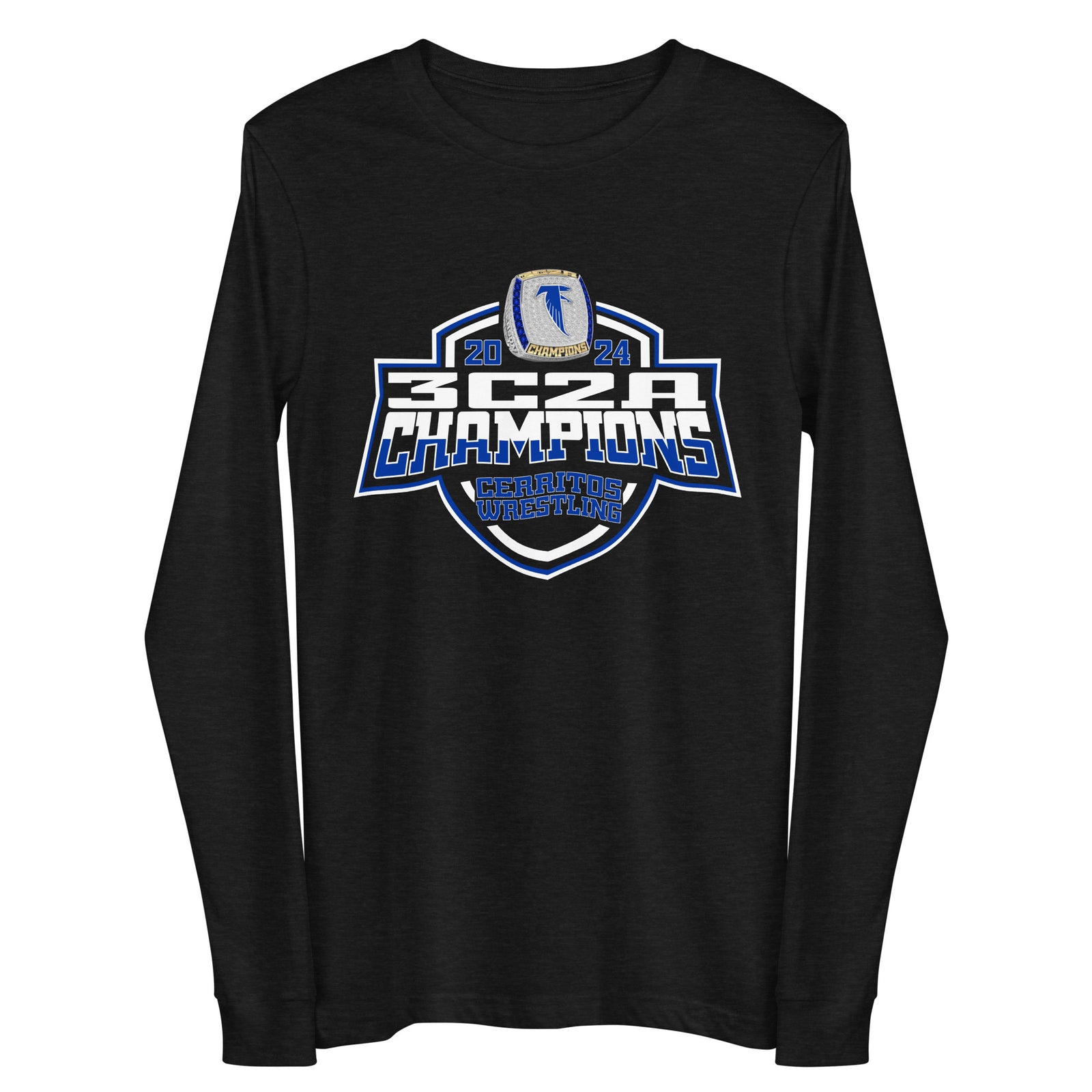 Cerritos Community College Wrestling - Women's 2024 Unisex Long Sleeve Tee