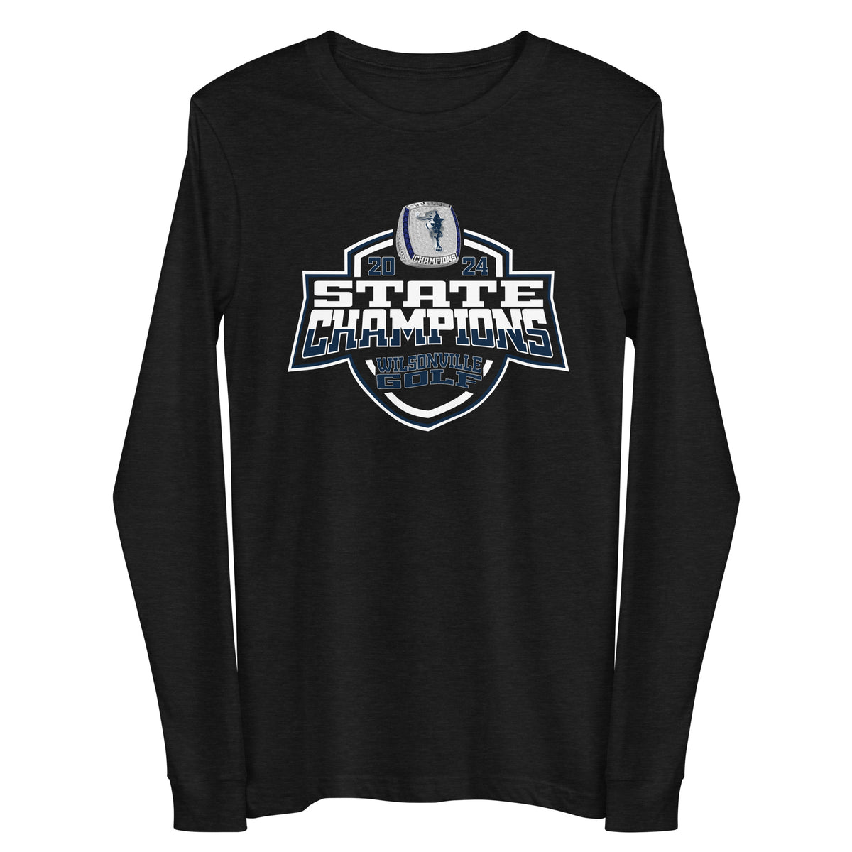 Wilsonville High School Golf -Women's 2024 Unisex Long Sleeve Tee
