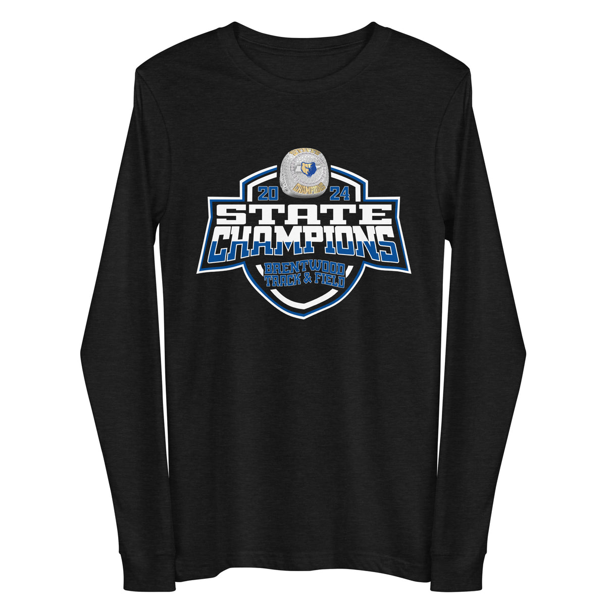 Brentwood High School Track &amp; Field -Men's 2024 Unisex Long Sleeve Tee