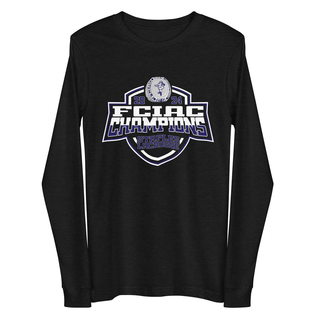 Staples High School Lacrosse -Men's 2024 Unisex Long Sleeve Tee