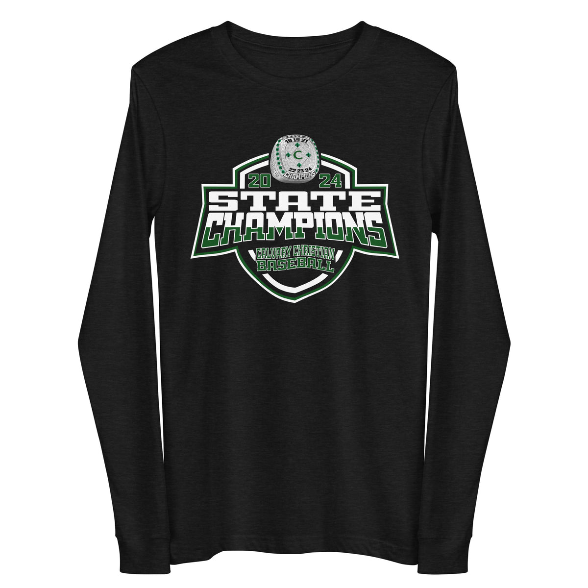 Calvary Christian High School Baseball 2024 Unisex Long Sleeve Tee