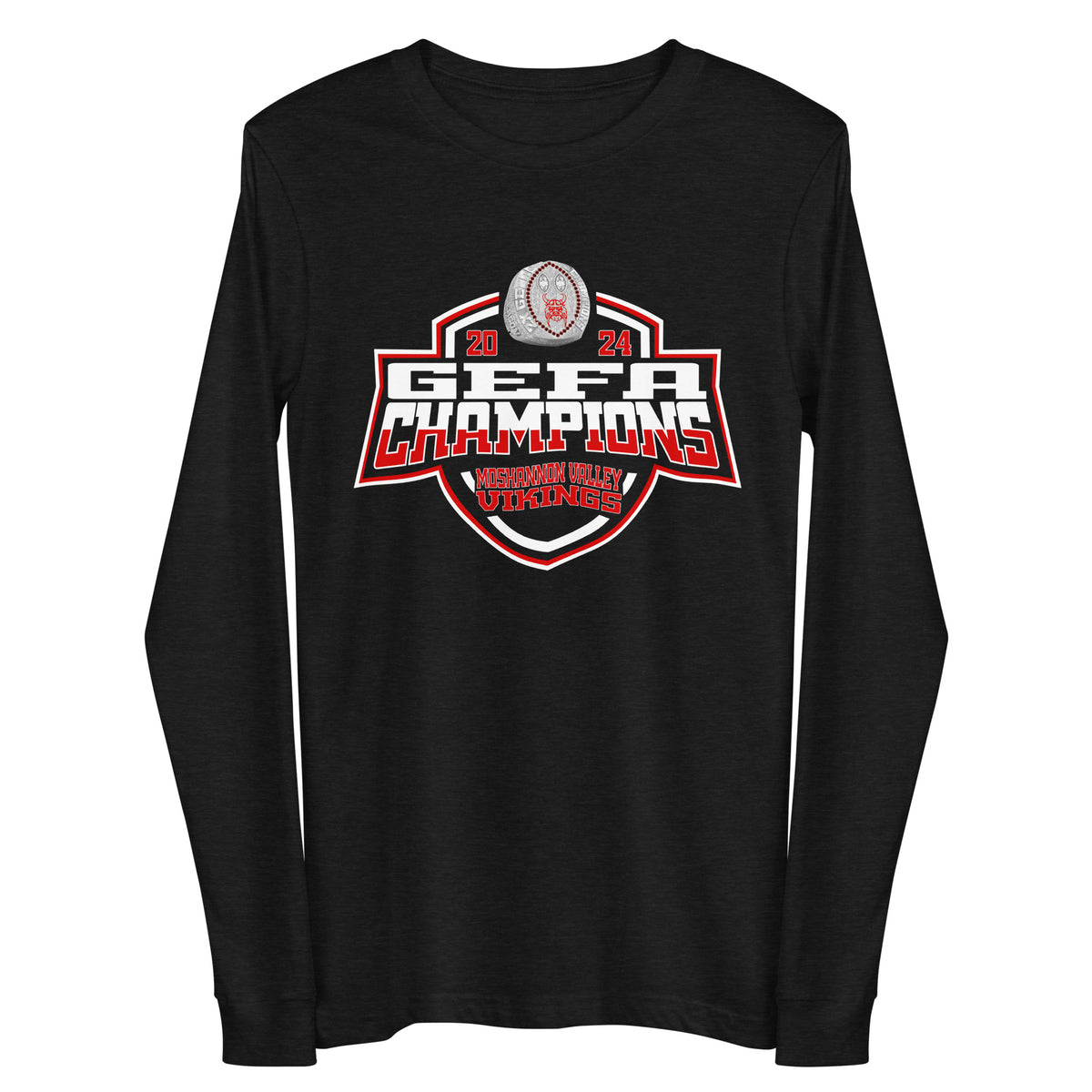 Moshannon Valley Vikings Football 2024 Unisex Long Sleeve Tee