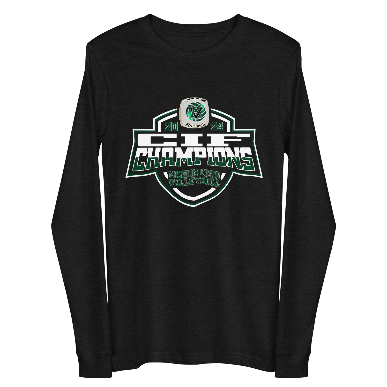 Mission Vista High School Volleyball -Men's 2024 Unisex Long Sleeve Tee