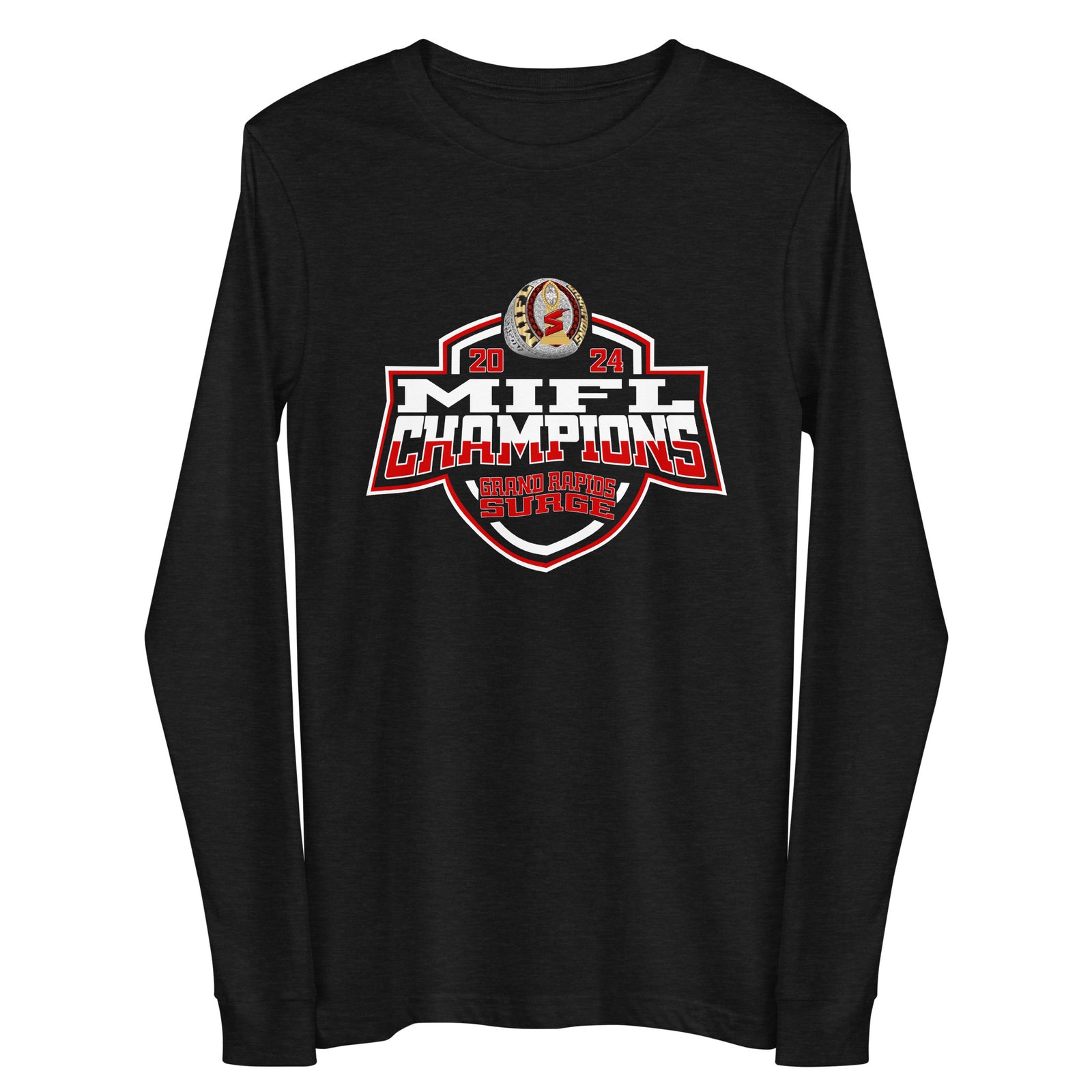 Grand Rapids Surge Football 2024 Unisex Long Sleeve Tee
