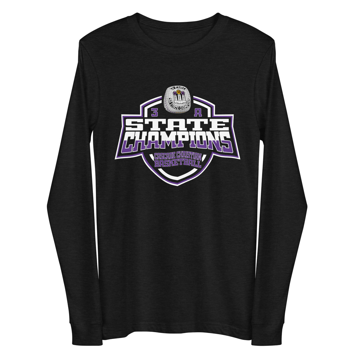 Cascade Christian High School Basketball -Men's 2024 Unisex Long Sleeve Tee