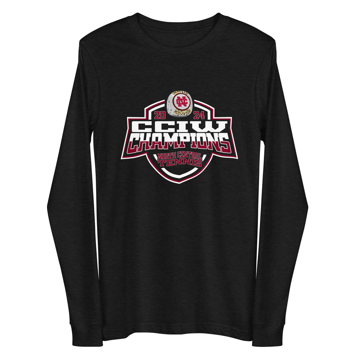 North Central College Tennis -Men's 2024 Unisex Long Sleeve Tee