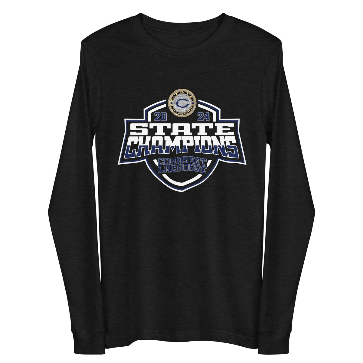 Cohasset High School Lacrosse -Women's 2024 Unisex Long Sleeve Tee