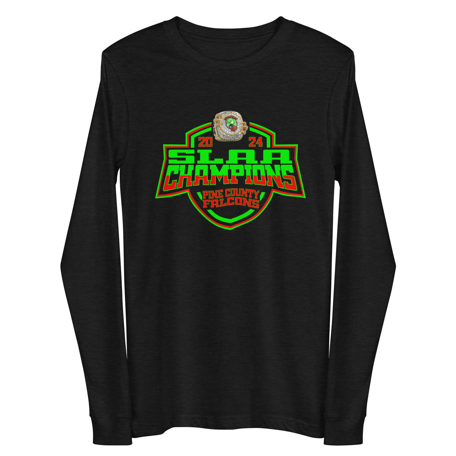 Pine County Falcons Football 2024 Unisex Long Sleeve Tee