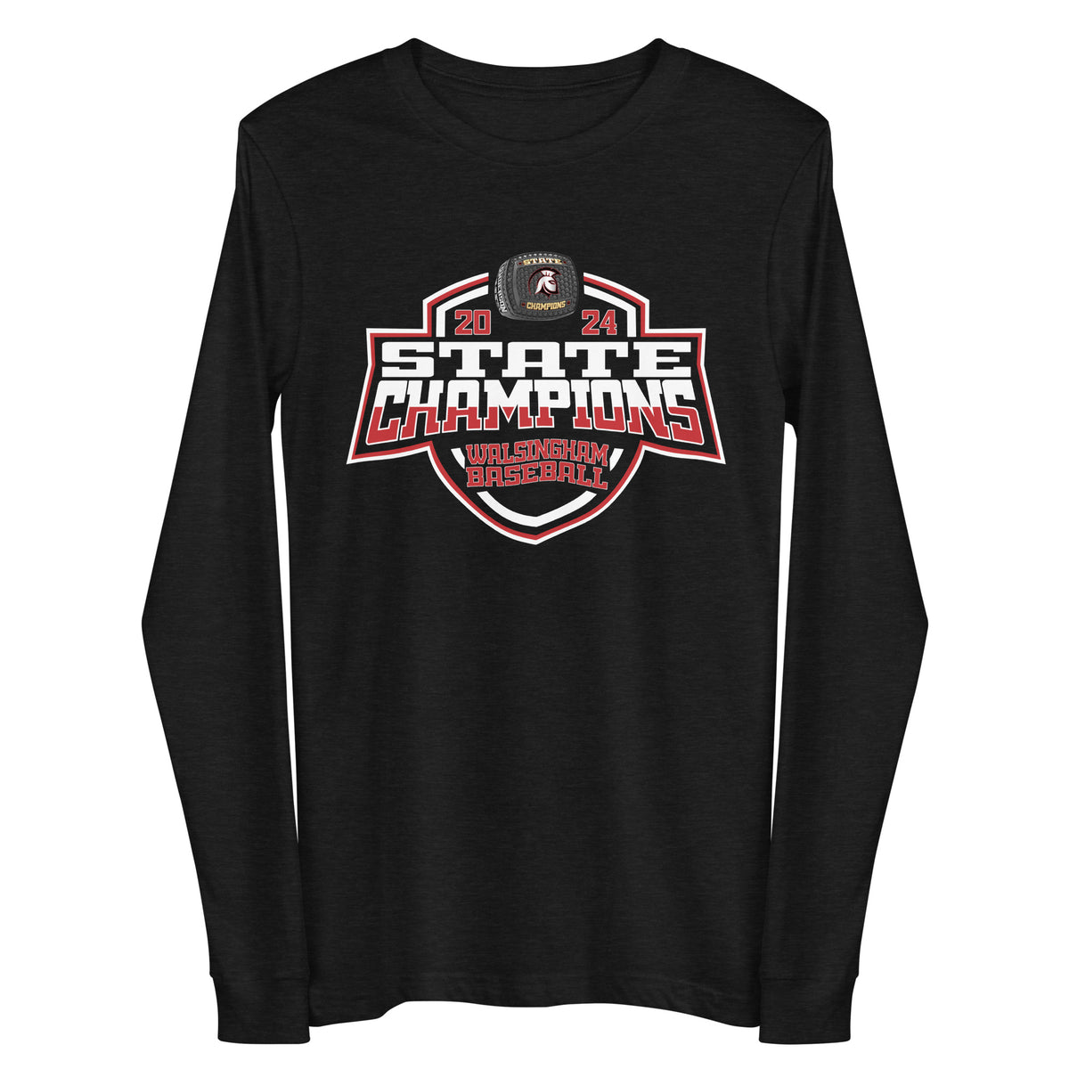 Walsingham Academy Baseball 2024 Unisex Long Sleeve Tee