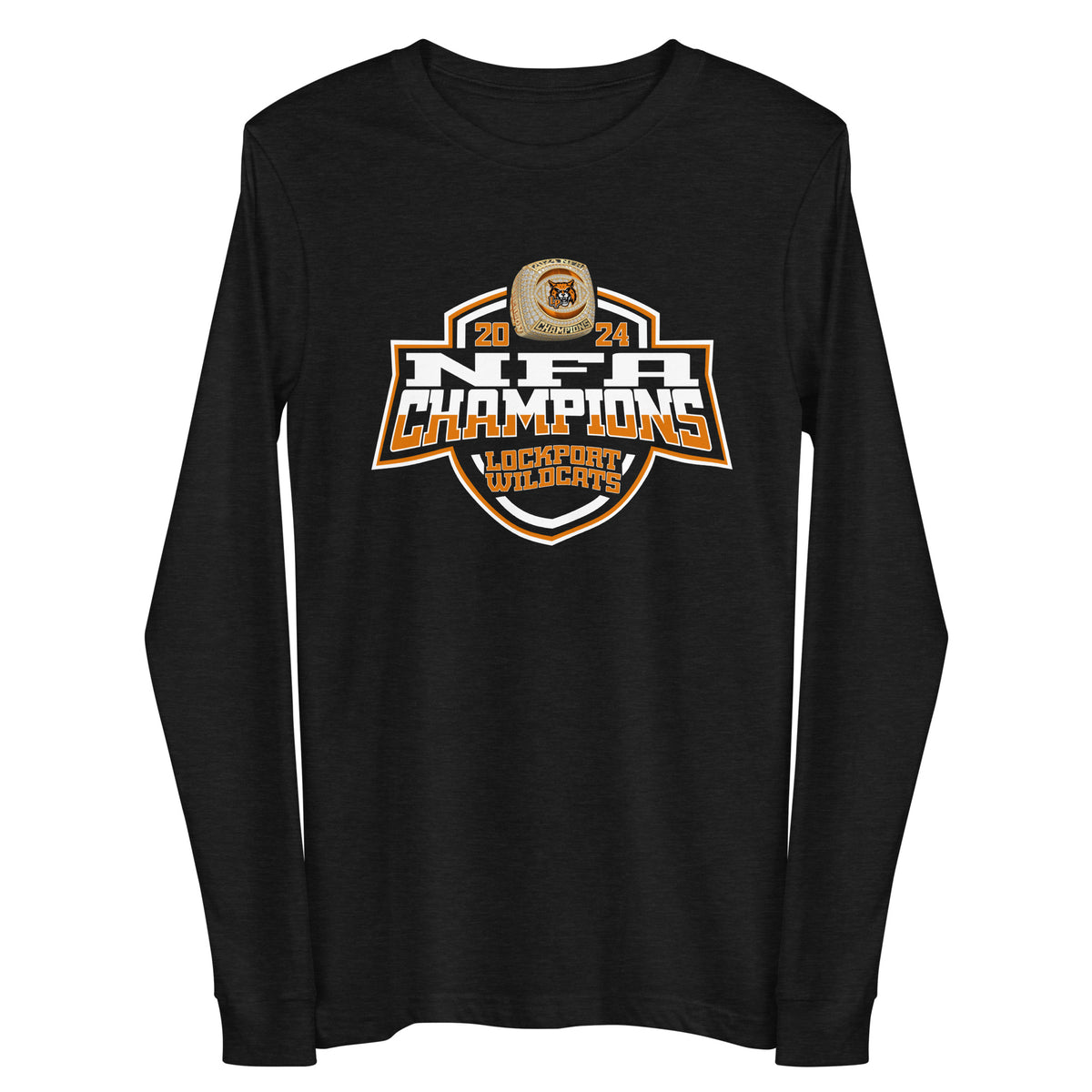 Lockport Wildcats Football 2024 Unisex Long Sleeve Tee