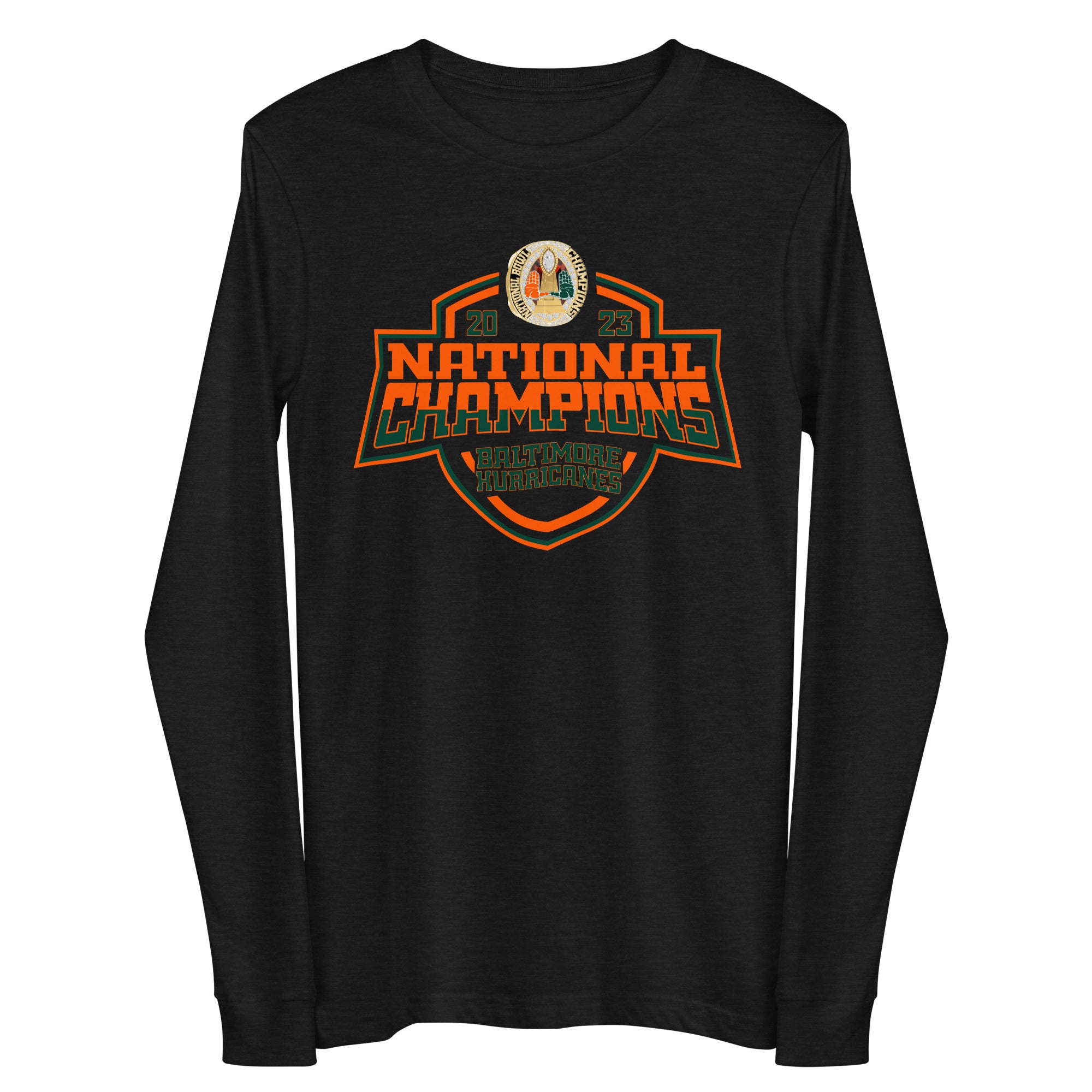 Baltimore Hurricanes Football 2023 Unisex Long Sleeve Tee