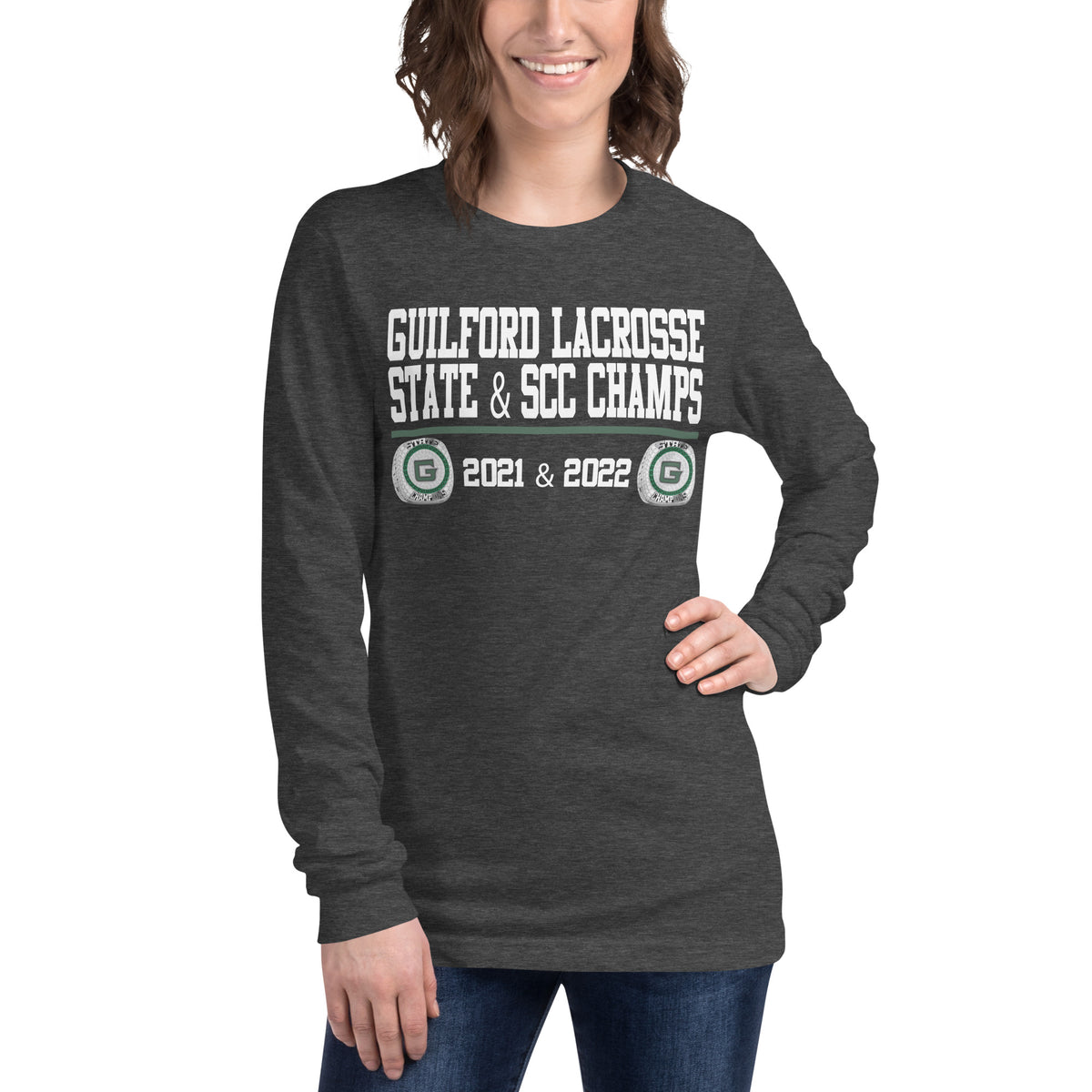 Guilford High School Lacrosse -Women's 2023 Unisex Long Sleeve Tee