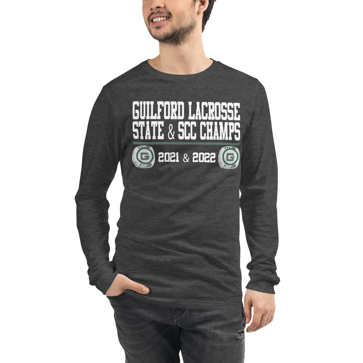 Guilford High School Lacrosse -Women's 2023 Unisex Long Sleeve Tee