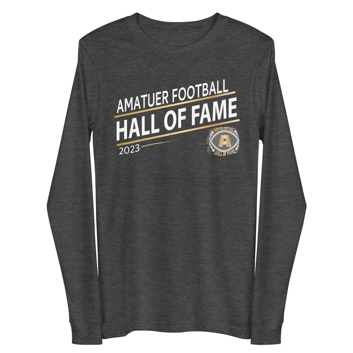 Amateur Football League Football 2023 Unisex Long Sleeve Tee