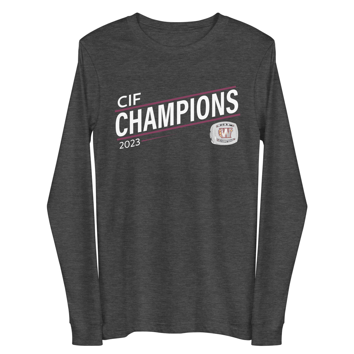 Whitney High School Track &amp; Field -Coed 2023 Unisex Long Sleeve Tee