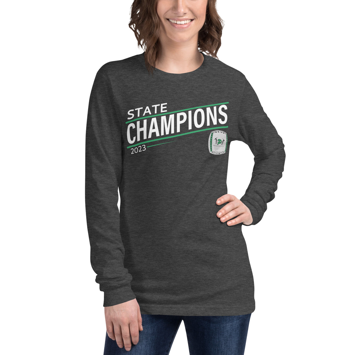 Theodore F Riggs High School Baseball 2023 Unisex Long Sleeve Tee