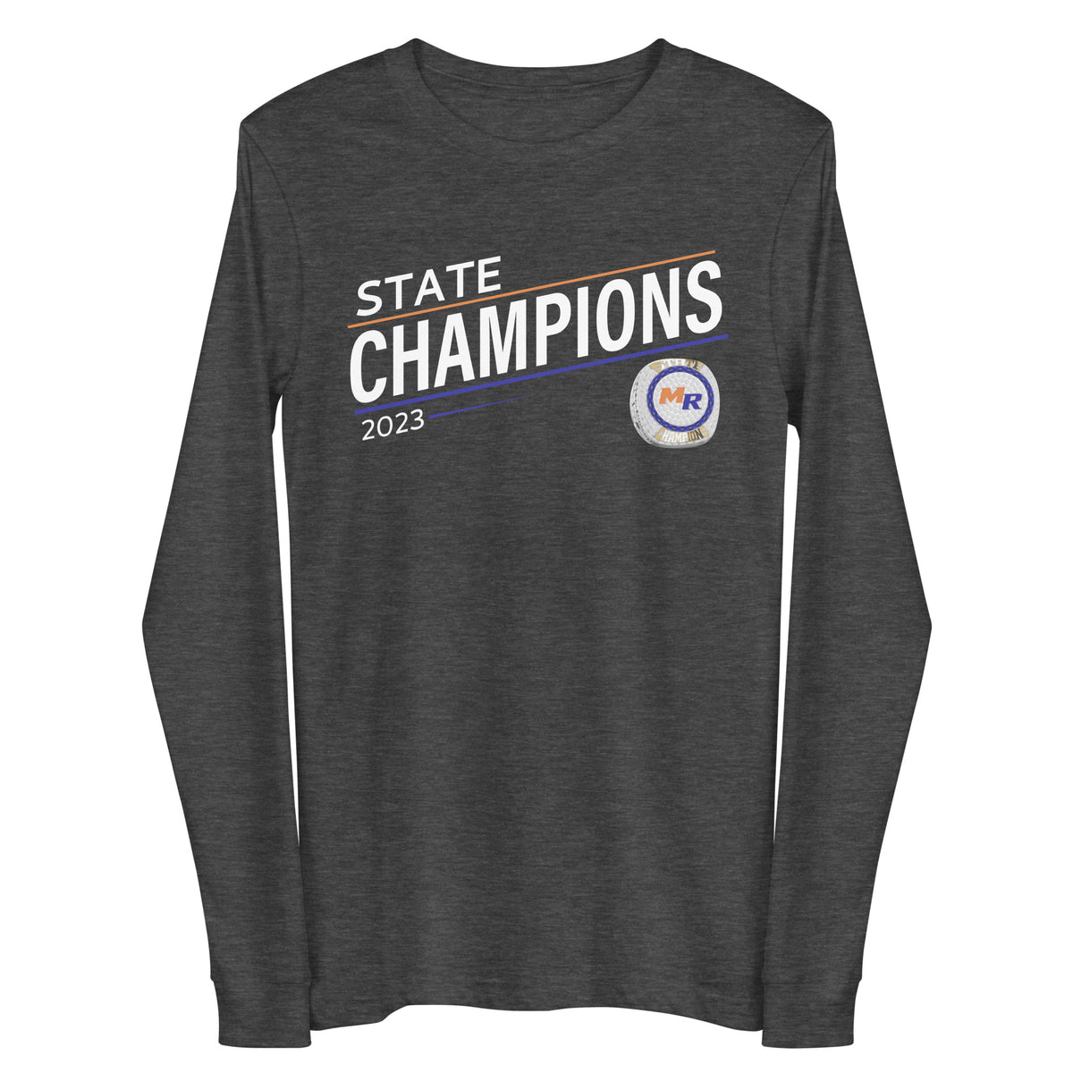 Marvin Ridge High School Volleyball -Men's 2023 Unisex Long Sleeve Tee
