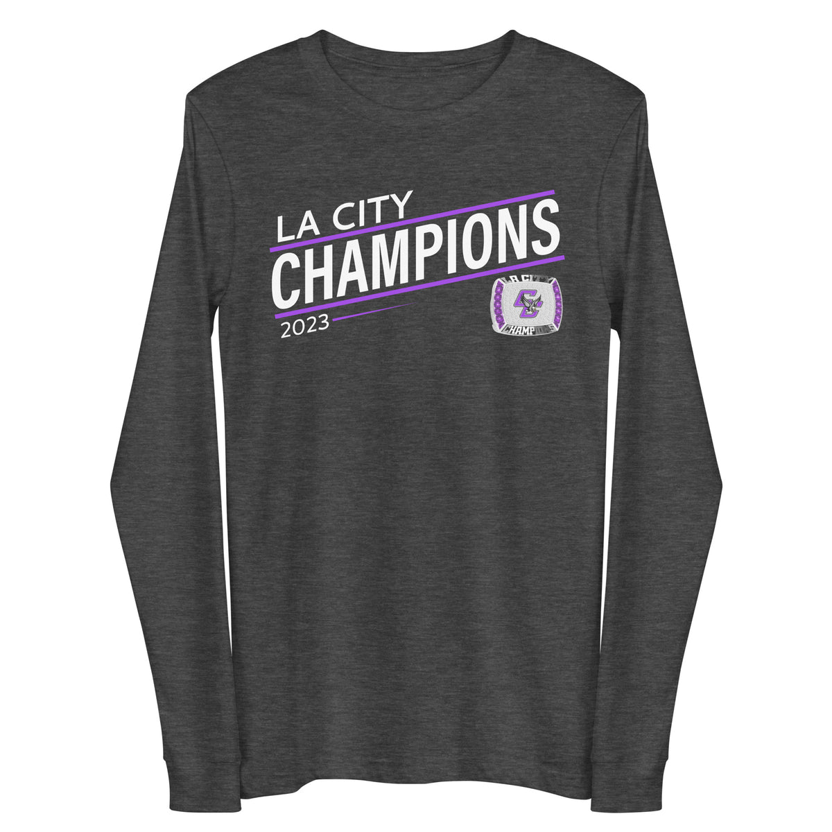 Cesar E Chavez Learning Academies Baseball 2023 Unisex Long Sleeve Tee