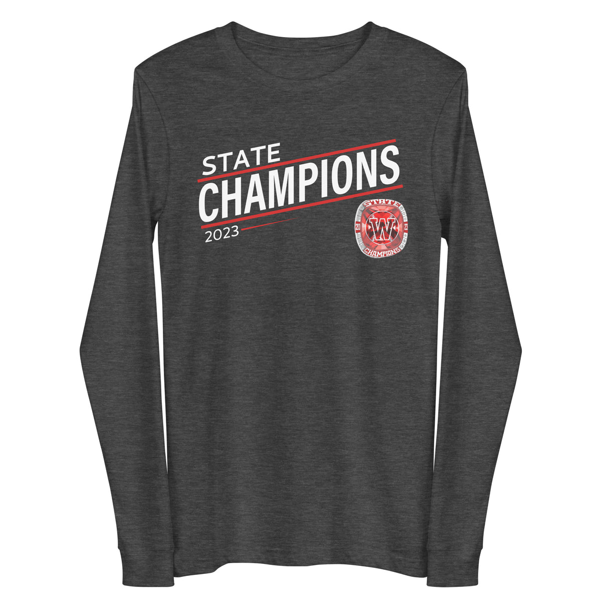 Blue Valley West High School Baseball 2023 Unisex Long Sleeve Tee