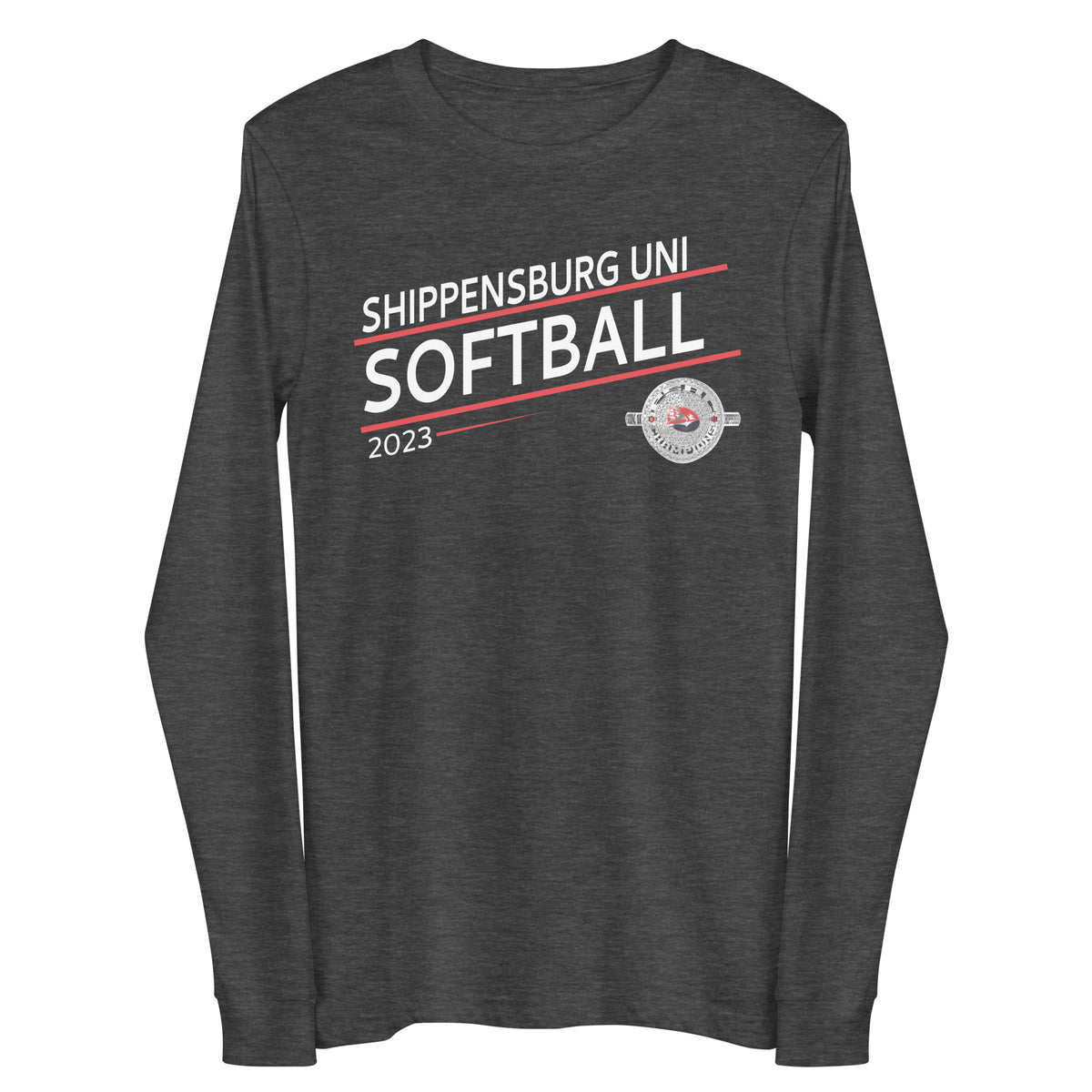 Shippensburg University Softball 2023 Unisex Long Sleeve Tee
