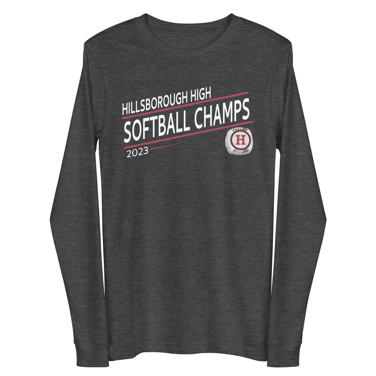 Hillsborough High School Softball 2023 Unisex Long Sleeve Tee