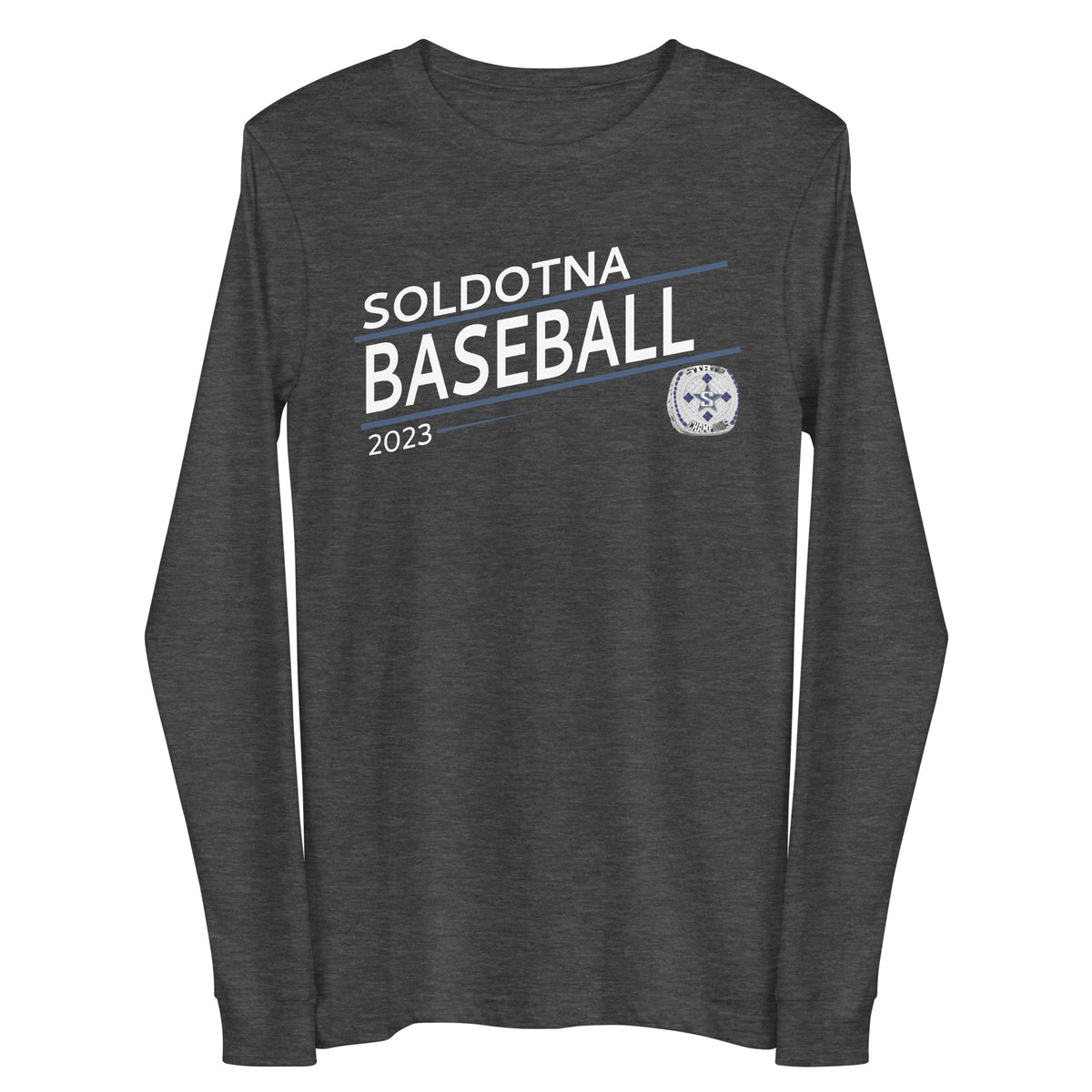 Soldotna High School Baseball 2023 Unisex Long Sleeve Tee