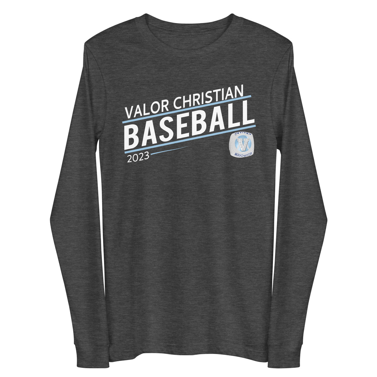 Valor Christian High School Baseball 2023 Unisex Long Sleeve Tee