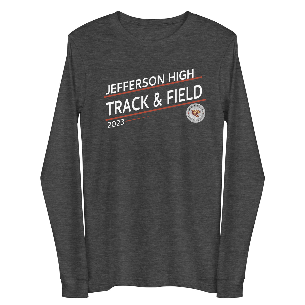 Jefferson High School Track &amp; Field -Women's 2023 Unisex Long Sleeve Tee