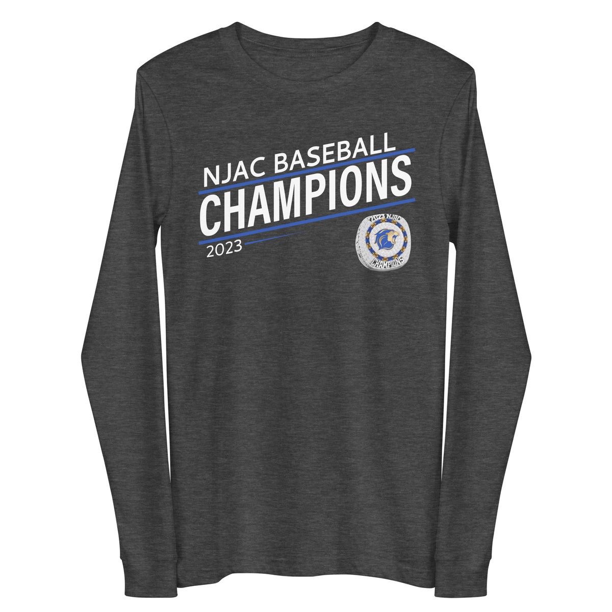 The College of New Jersey Baseball 2023 Unisex Long Sleeve Tee