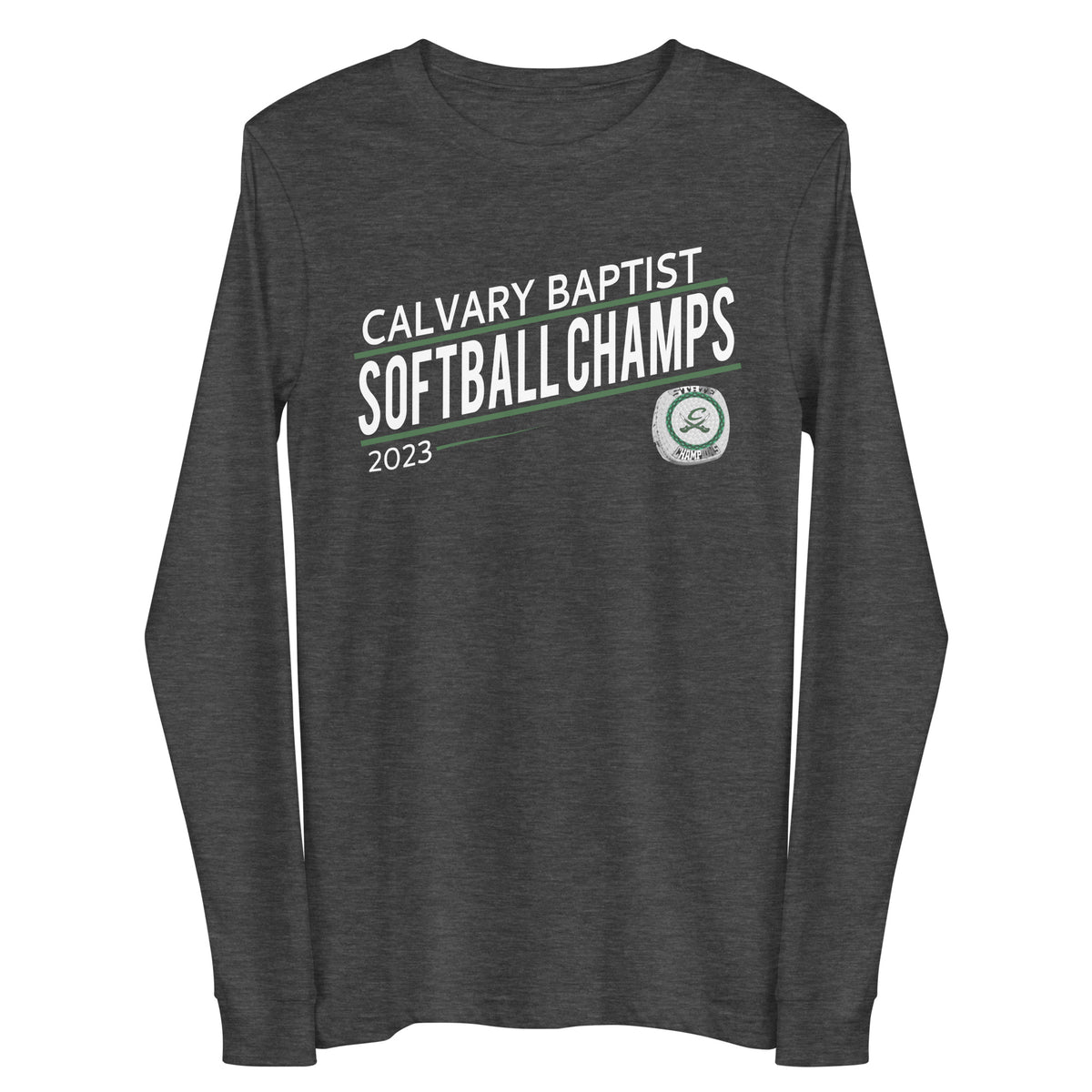 Calvary Baptist Academy Softball 2023 Unisex Long Sleeve Tee