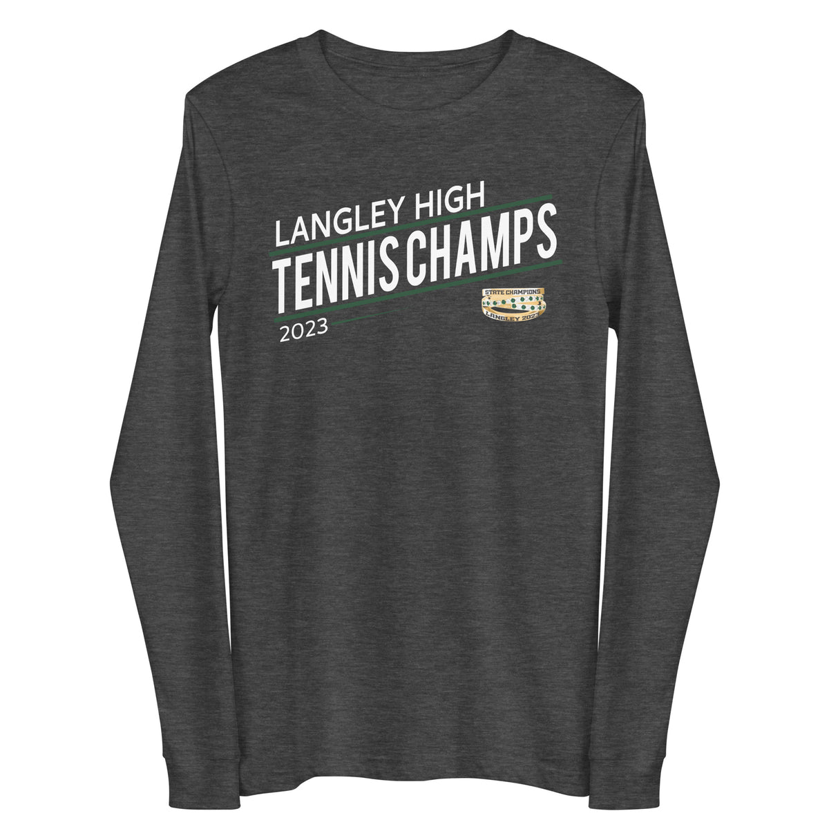 Langley High School Tennis -Women's 2023 Unisex Long Sleeve Tee