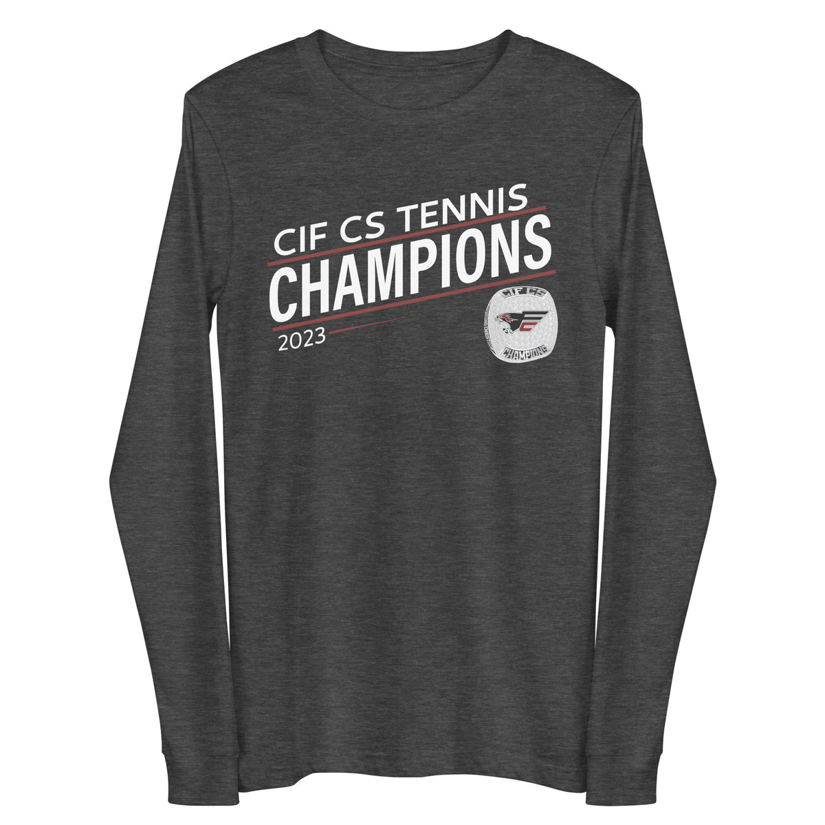 Fresno Christian High School Tennis -Men's 2023 Unisex Long Sleeve Tee