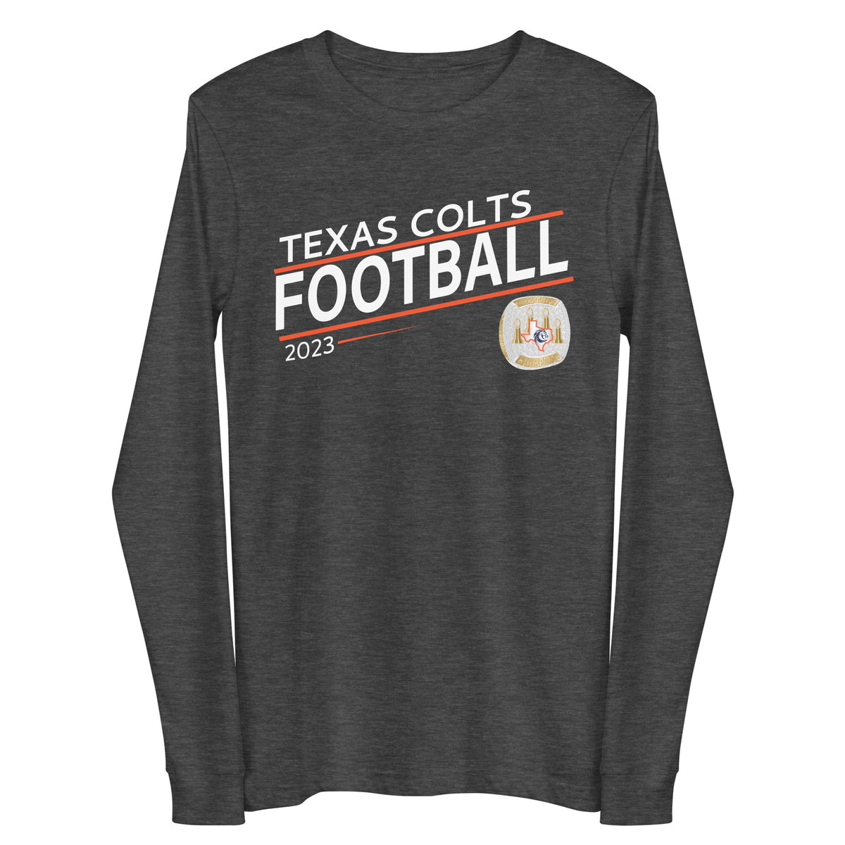 Texas Colts Football 2023 Unisex Long Sleeve Tee