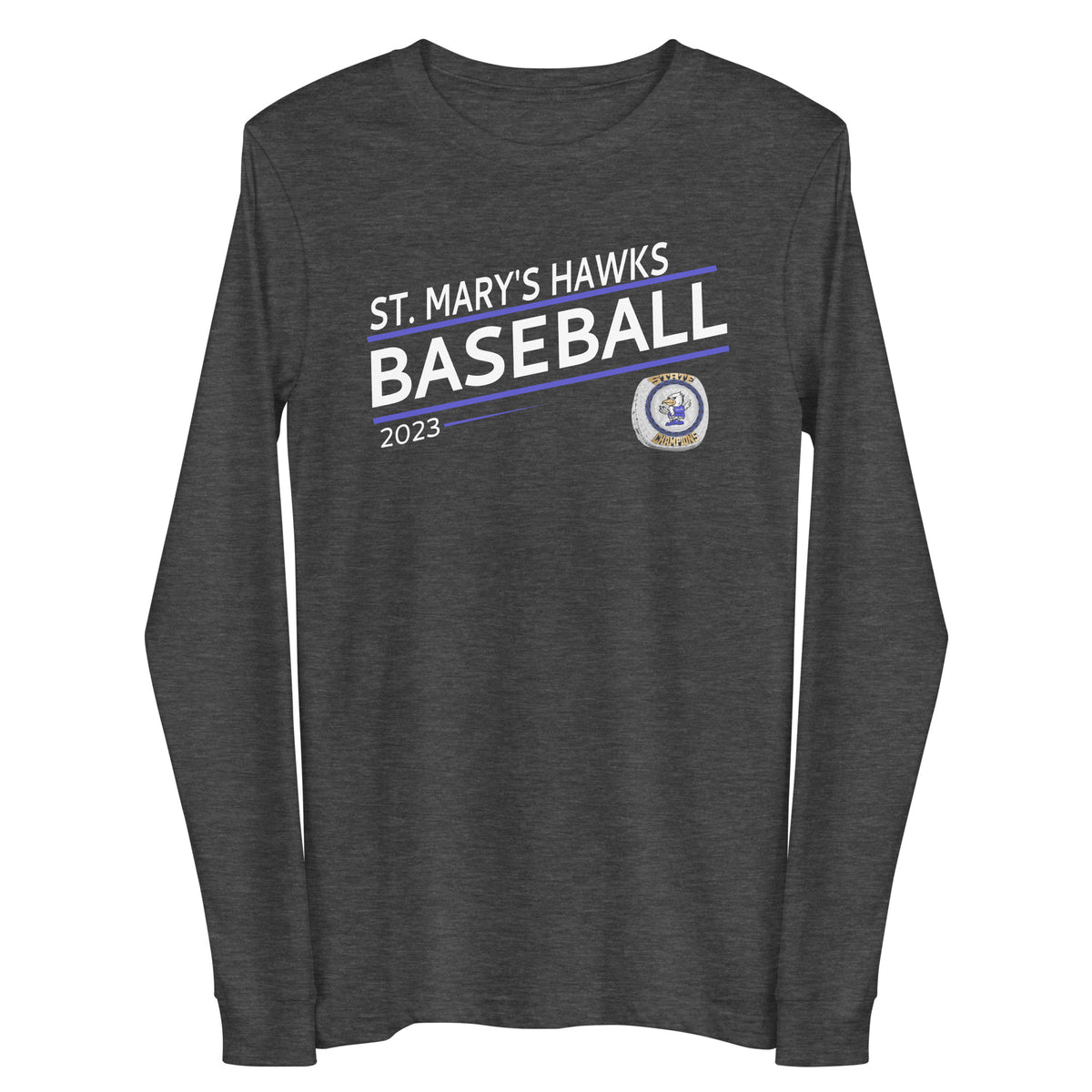 Saint Mary's High School Baseball 2023 Unisex Long Sleeve Tee