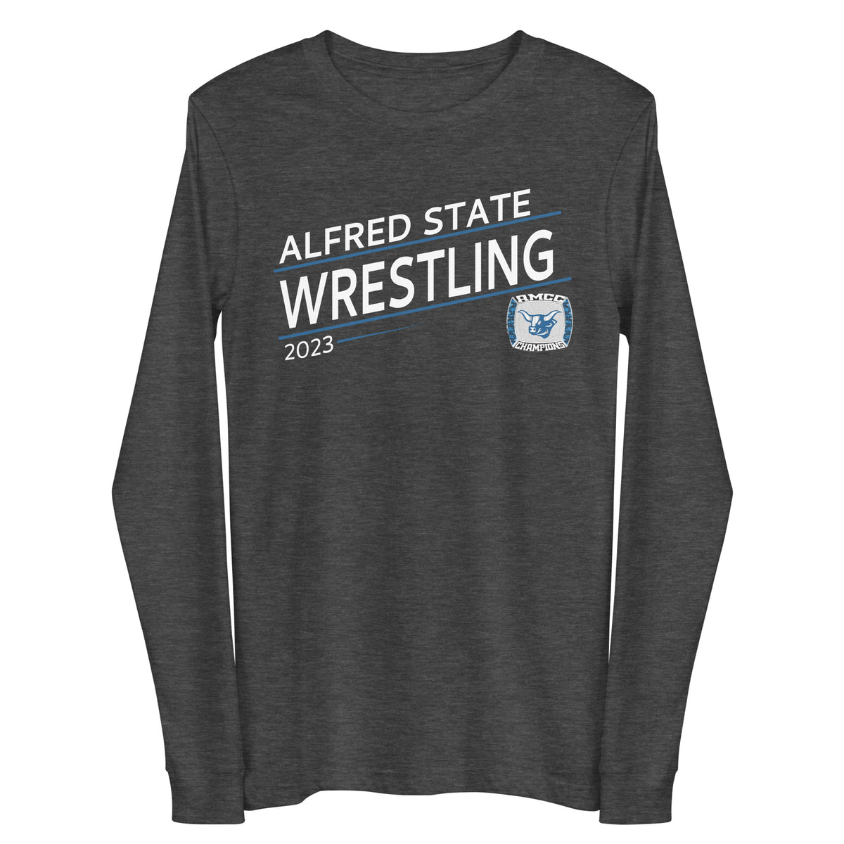 Alfred State College Wrestling 2023 Unisex Long Sleeve Tee
