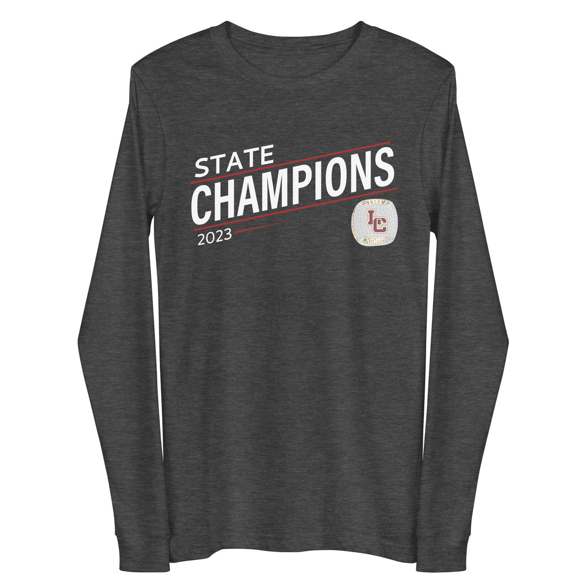 Lincoln Christian High School Cross Country -Men's 2023 Unisex Long Sleeve Tee