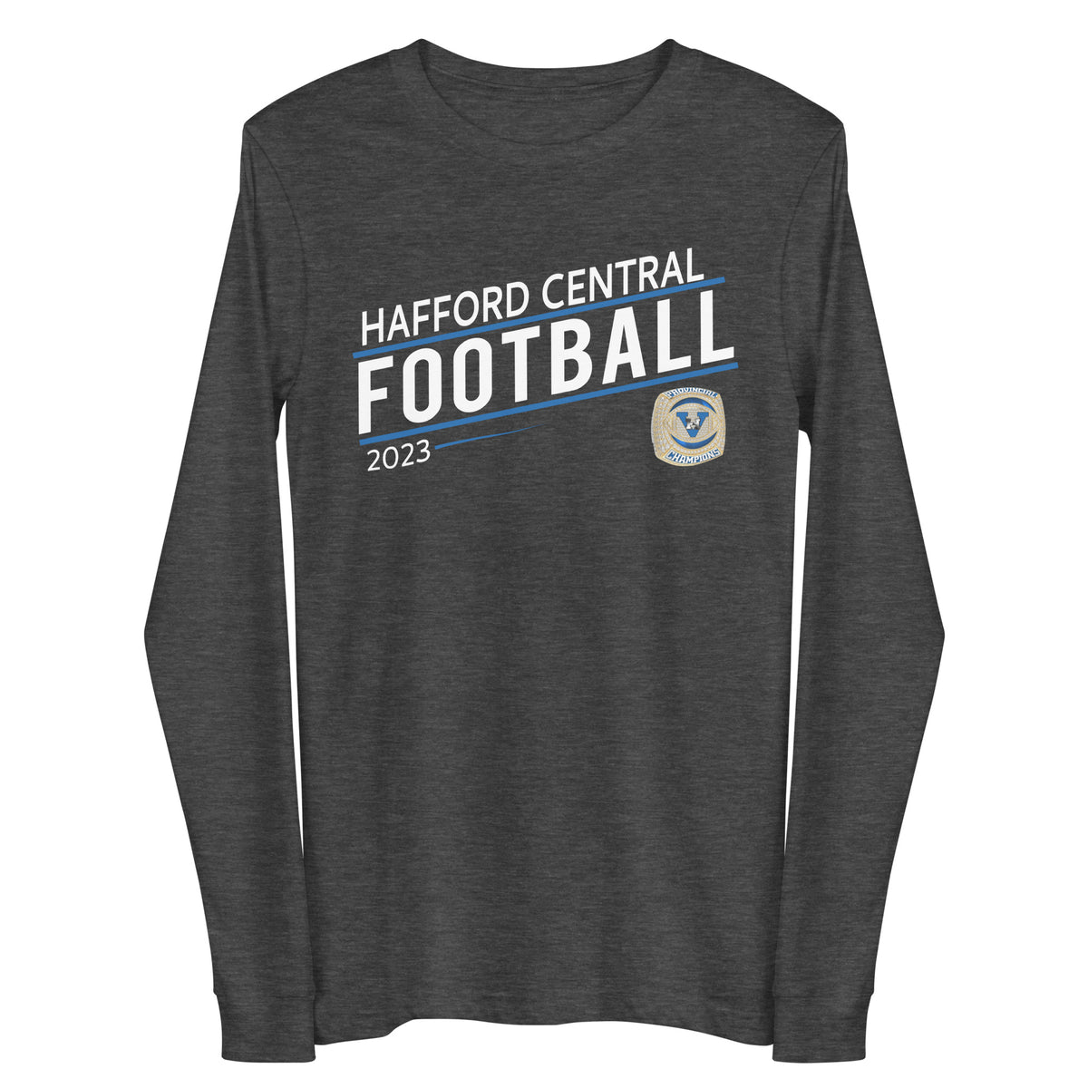 Hafford Central School Football 2023 Unisex Long Sleeve Tee