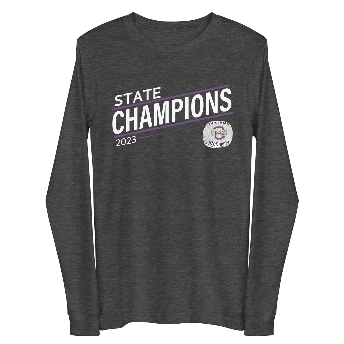 Community Christian High School Volleyball -Women's 2023 Unisex Long Sleeve Tee