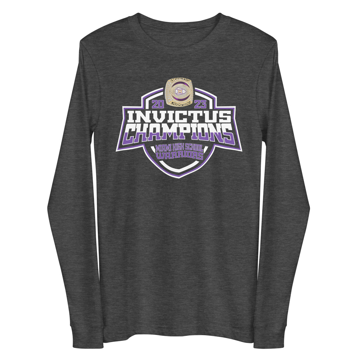 Miami ISD Football 2023 Unisex Long Sleeve Tee