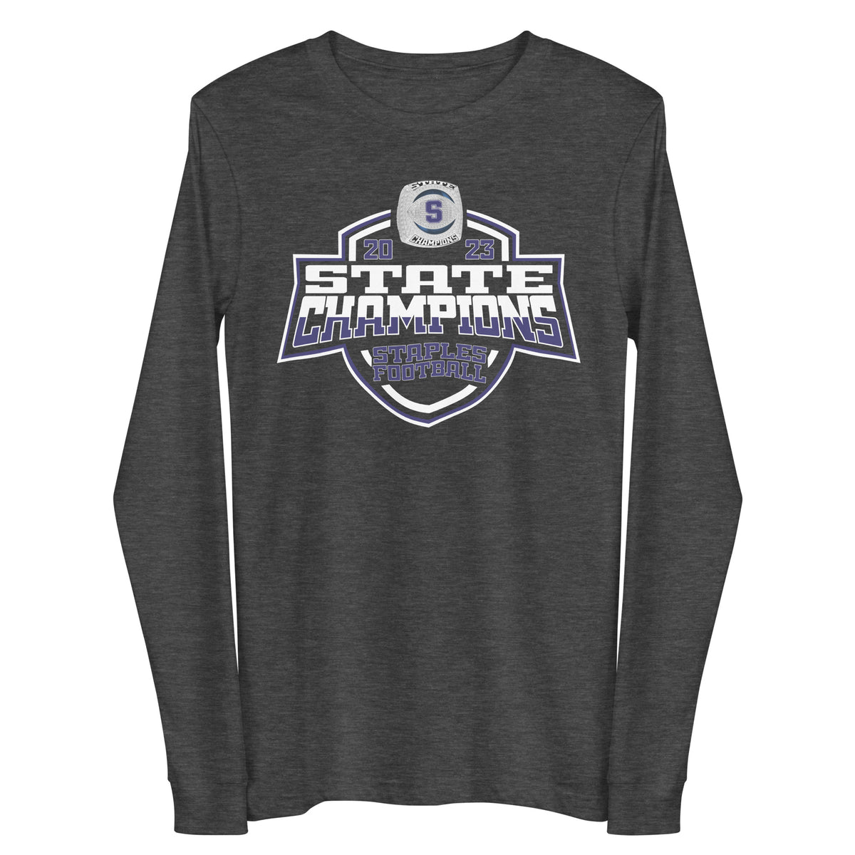 Staples High School Football 2023 Unisex Long Sleeve Tee