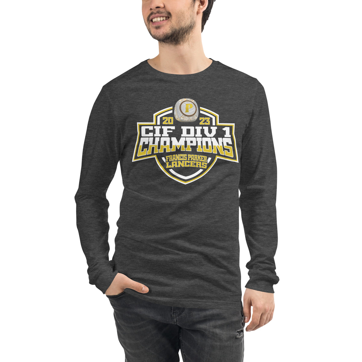 Francis Parker High School Volleyball -Women's 2023 Unisex Long Sleeve Tee